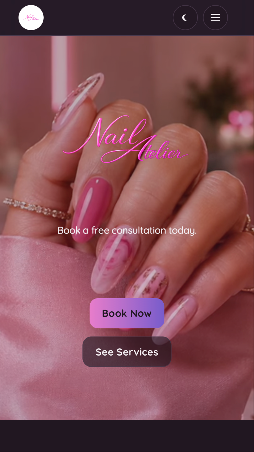 Nail studio USLY demo preview