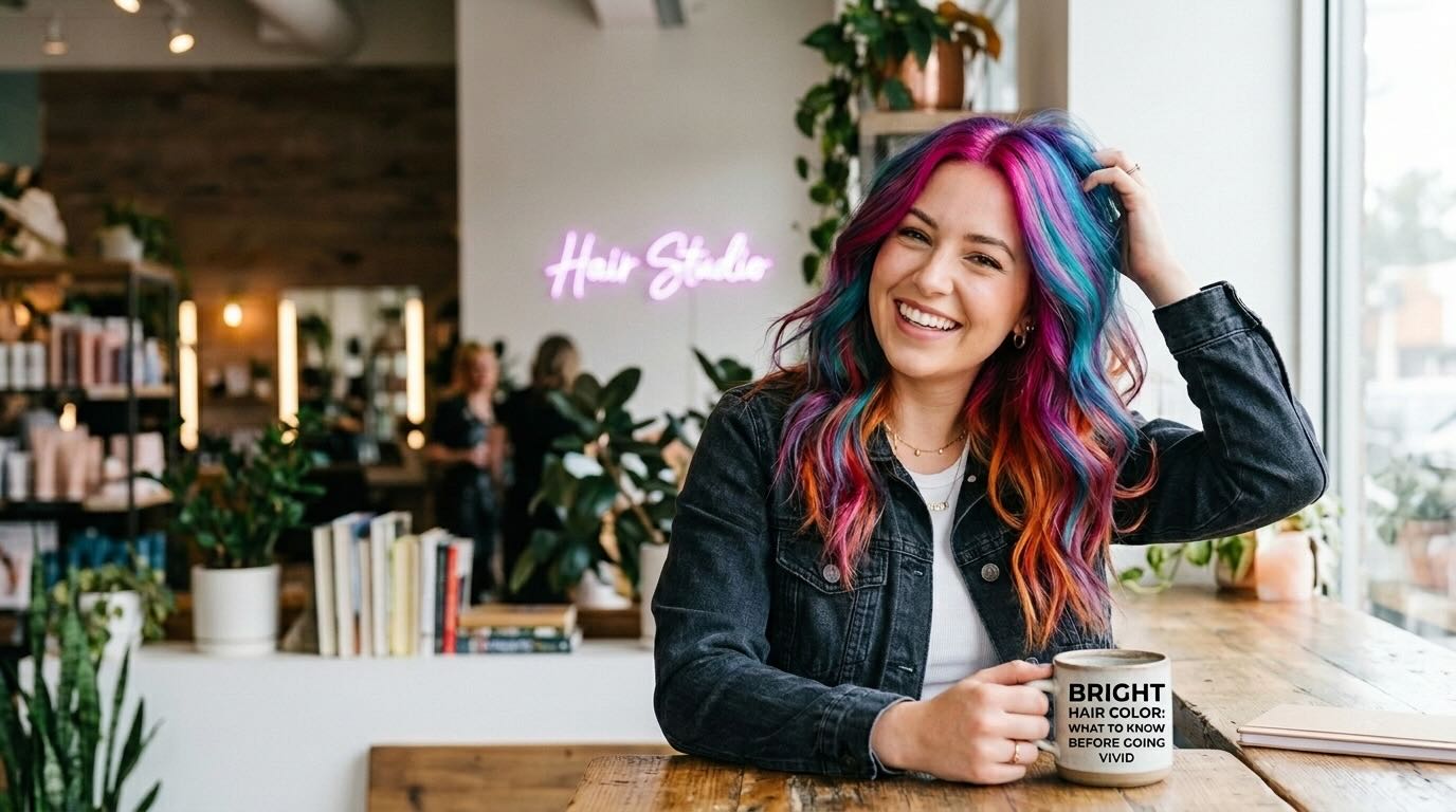 Bright Hair Color: What to Know Before Going Vivid