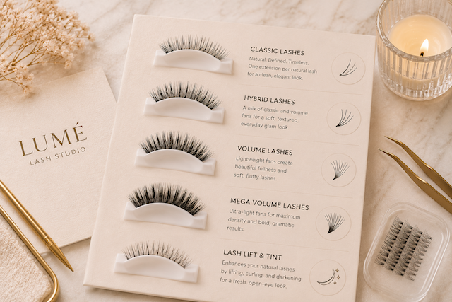 Classic, Hybrid, or Volume Lashes: How to Choose the Right Set